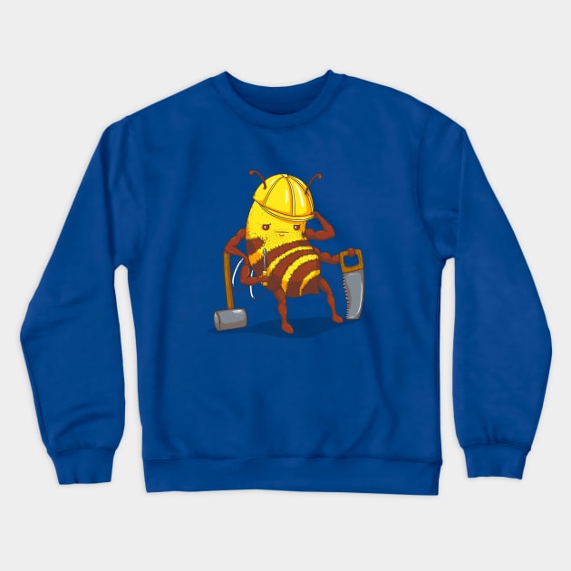 Worker Bee Crewneck Sweatshirt by spookylili